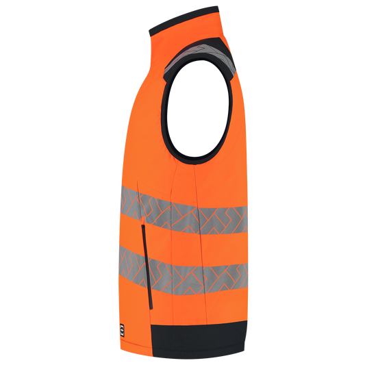 Tricorp Workwear High Vis Redefined Bodywarmers 406110 HiVis fluo oranje-inktblauw(fluororangeink)