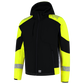 Tricorp Workwear Reflective Redefined Jassen 406111 Softshell Capuchon HiVis zwart-fluo geel(blackfluoryellow)