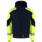 Tricorp Workwear Reflective Redefined Jassen 406111 Softshell Capuchon HiVis inktblauw-fluo geel(inkfluoryellow)