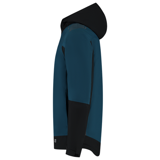 Tricorp Workwear Unicolor Redefined Jassen 406112 Winter Techshell teal-zwart(tealblack)