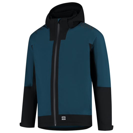 Tricorp Workwear Unicolor Redefined Jassen 406112 Winter Techshell teal-zwart(tealblack)