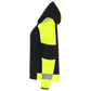 Tricorp Workwear Reflective Redefined Jassen 406115 Softshell Capuchon Dames HiVis zwart-fluo geel(blackfluoryellow)