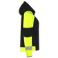 Tricorp Workwear Reflective Redefined Jassen 406115 Softshell Capuchon Dames HiVis zwart-fluo geel(blackfluoryellow)