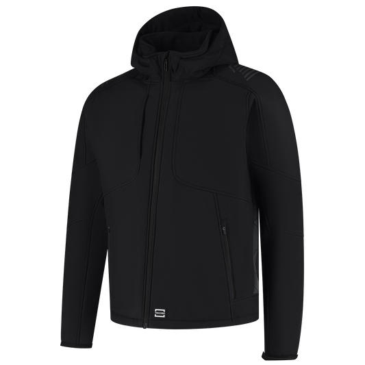 Tricorp Workwear Unicolor Redefined Jassen 406116 Winter Softshell Capuchon zwart(black)