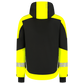 Tricorp Workwear Reflective Redefined Winterjas 406117 Ripstop zwart-fluo geel(blackfluoryellow)