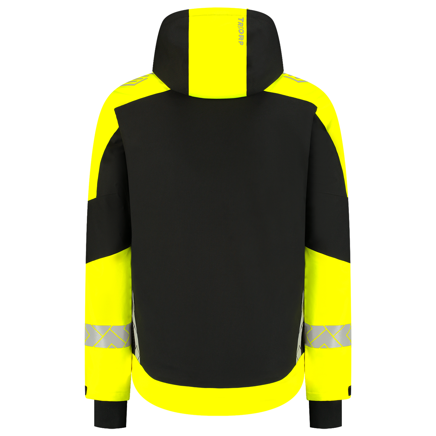 Tricorp Workwear Reflective Redefined Winterjas 406117 Ripstop zwart-fluo geel(blackfluoryellow)