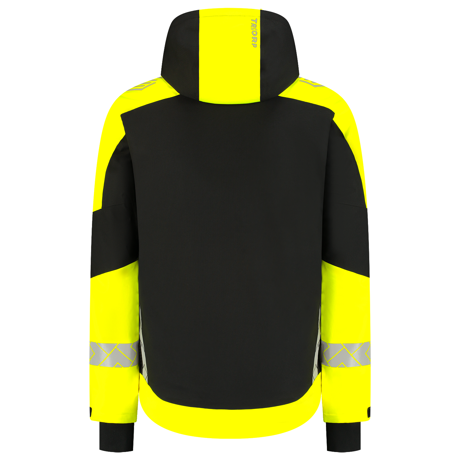 Tricorp Workwear Reflective Redefined Winterjas 406117 Ripstop zwart-fluo geel(blackfluoryellow)