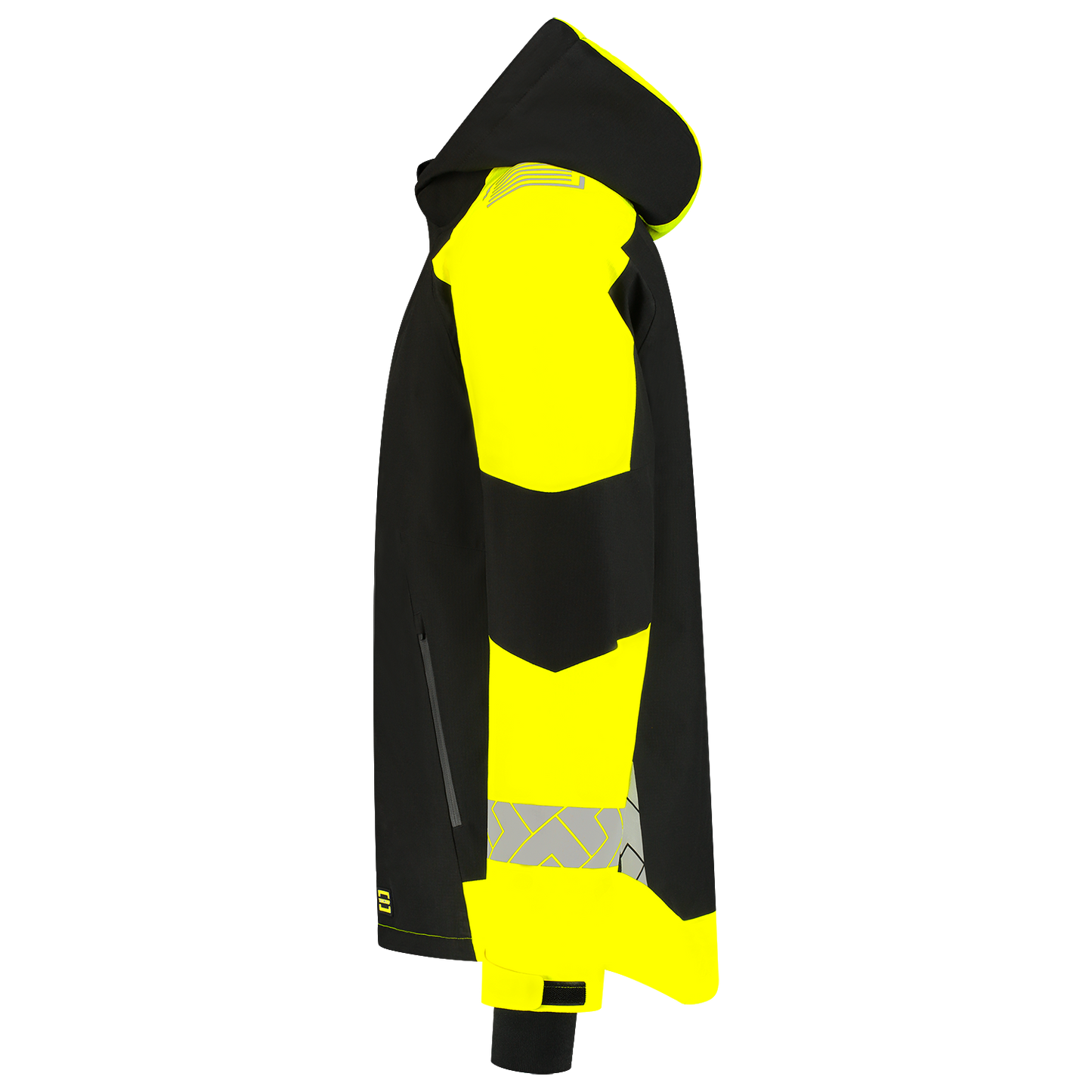 Tricorp Workwear Reflective Redefined Winterjas 406117 Ripstop zwart-fluo geel(blackfluoryellow)