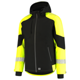 Tricorp Workwear Reflective Redefined Winterjas 406117 Ripstop zwart-fluo geel(blackfluoryellow)