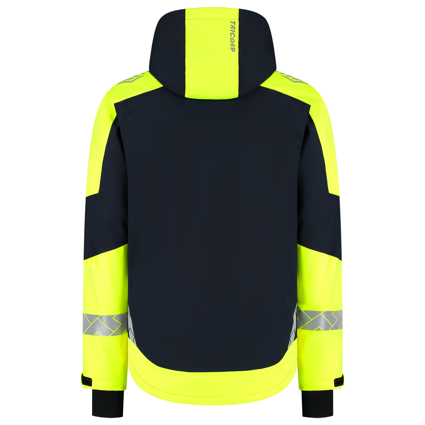 Tricorp Workwear Reflective Redefined Winterjas 406117 Ripstop inktblauw-fluo geel(inkfluoryellow)