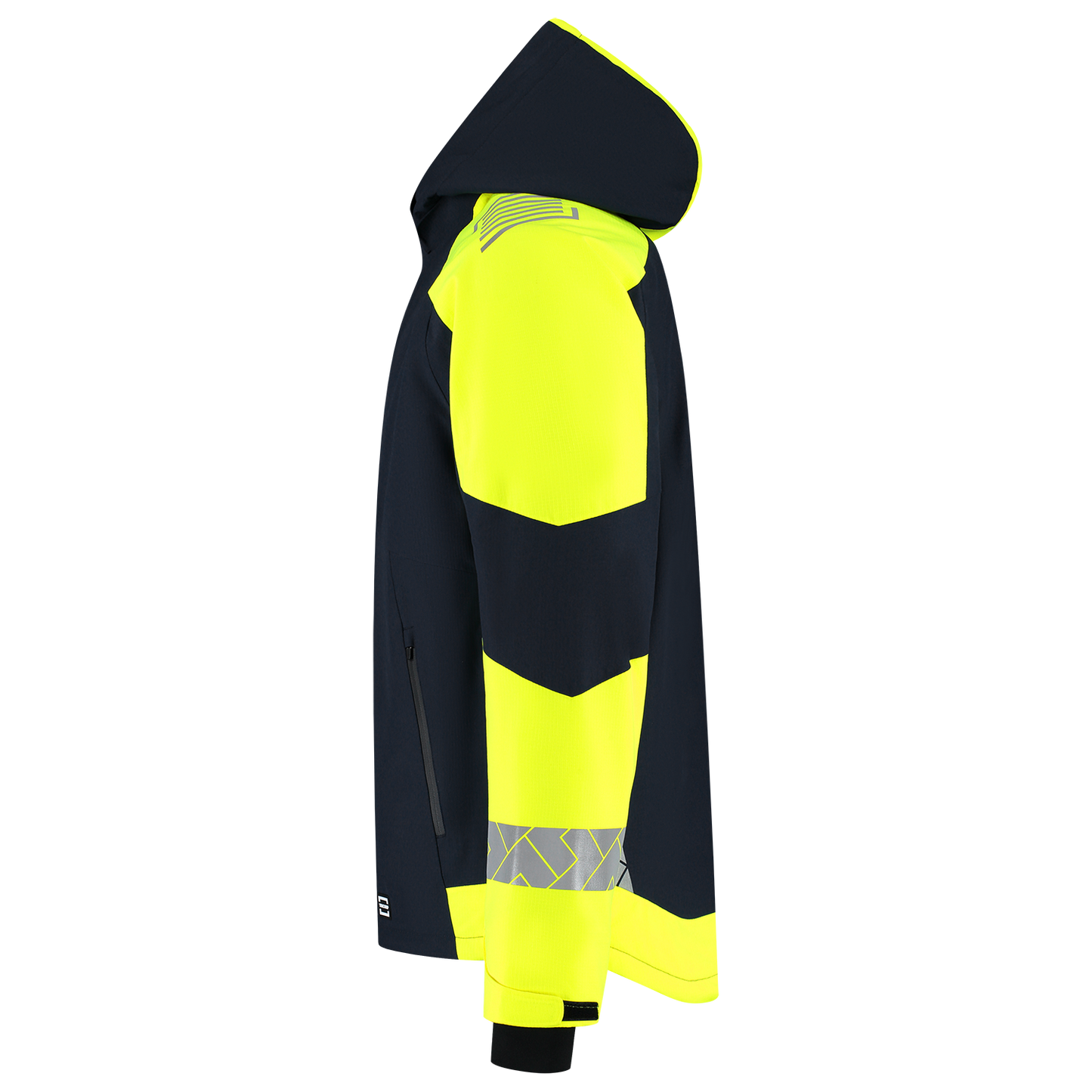 Tricorp Workwear Reflective Redefined Winterjas 406117 Ripstop inktblauw-fluo geel(inkfluoryellow)