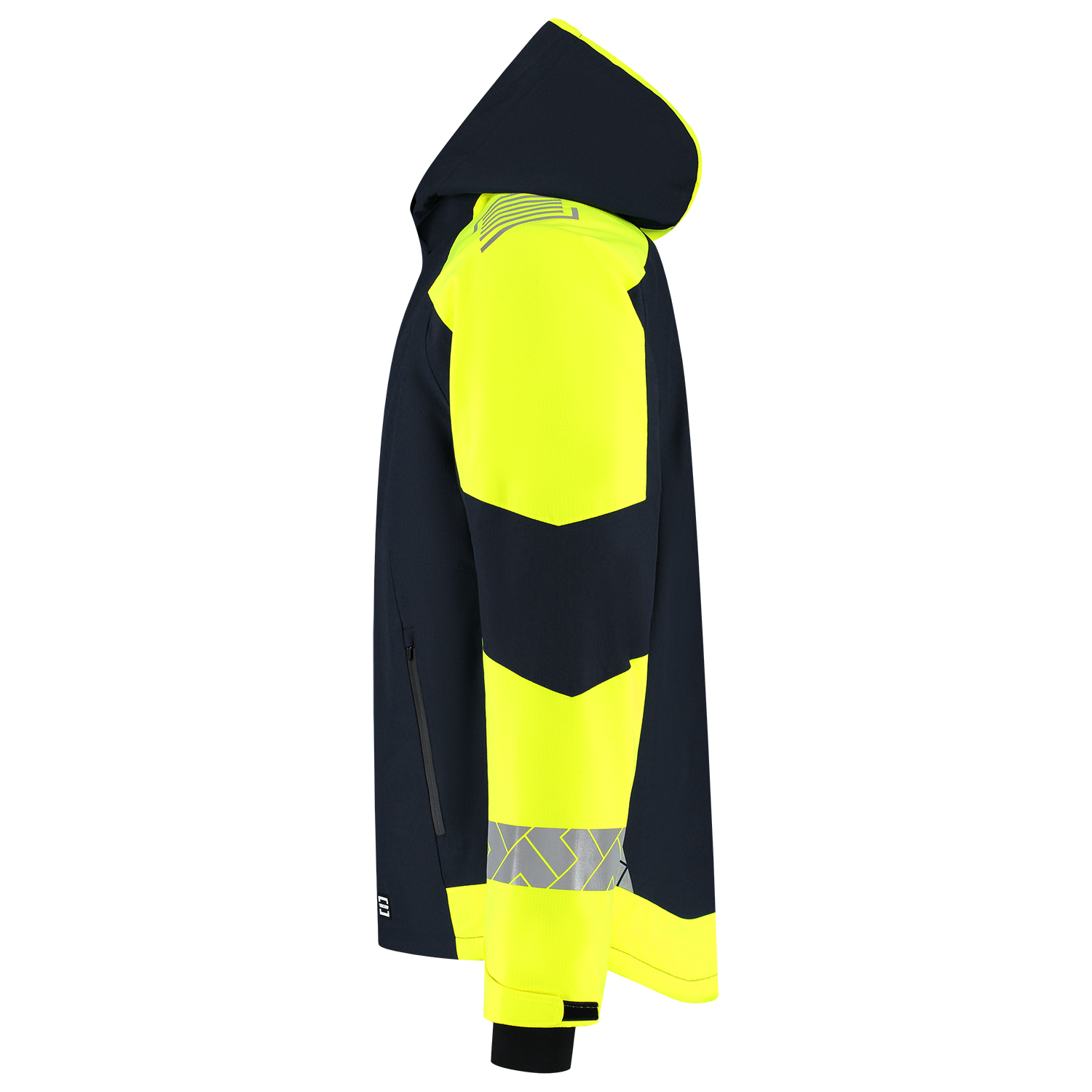 Tricorp Workwear Reflective Redefined Winterjas 406117 Ripstop inktblauw-fluo geel(inkfluoryellow)