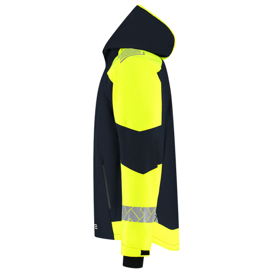 Tricorp Workwear Reflective Redefined Winterjas 406117 Ripstop inktblauw-fluo geel(inkfluoryellow)