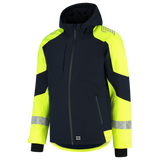Tricorp Workwear Reflective Redefined Winterjas 406117 Ripstop inktblauw-fluo geel(inkfluoryellow)