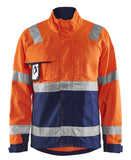 Blaklader Jassen 40641811 HiVis fluo oranje-marineblauw(5389)