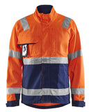 Blaklader Jassen 40641811 HiVis fluo oranje-marineblauw(5389)