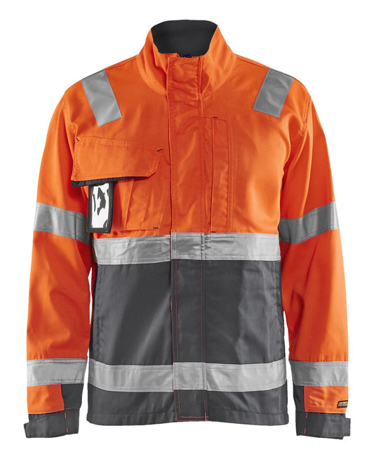 Blaklader jacks 40641811 fluo oranje-middelgrijs(5396)