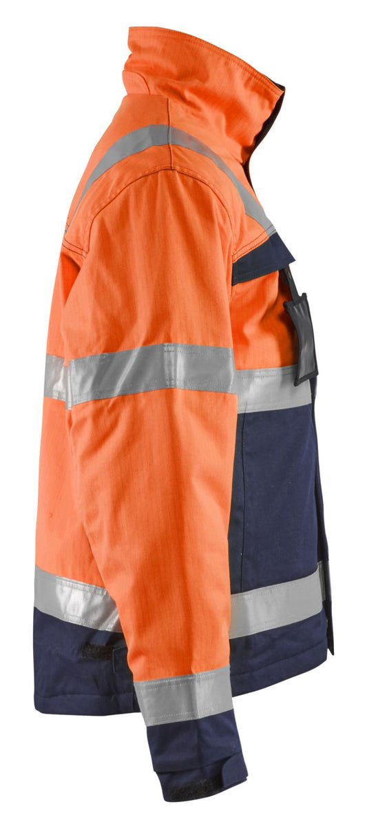 Blaklader Jassen 40691513 Multinorm fluo oranje-marineblauw(5389)