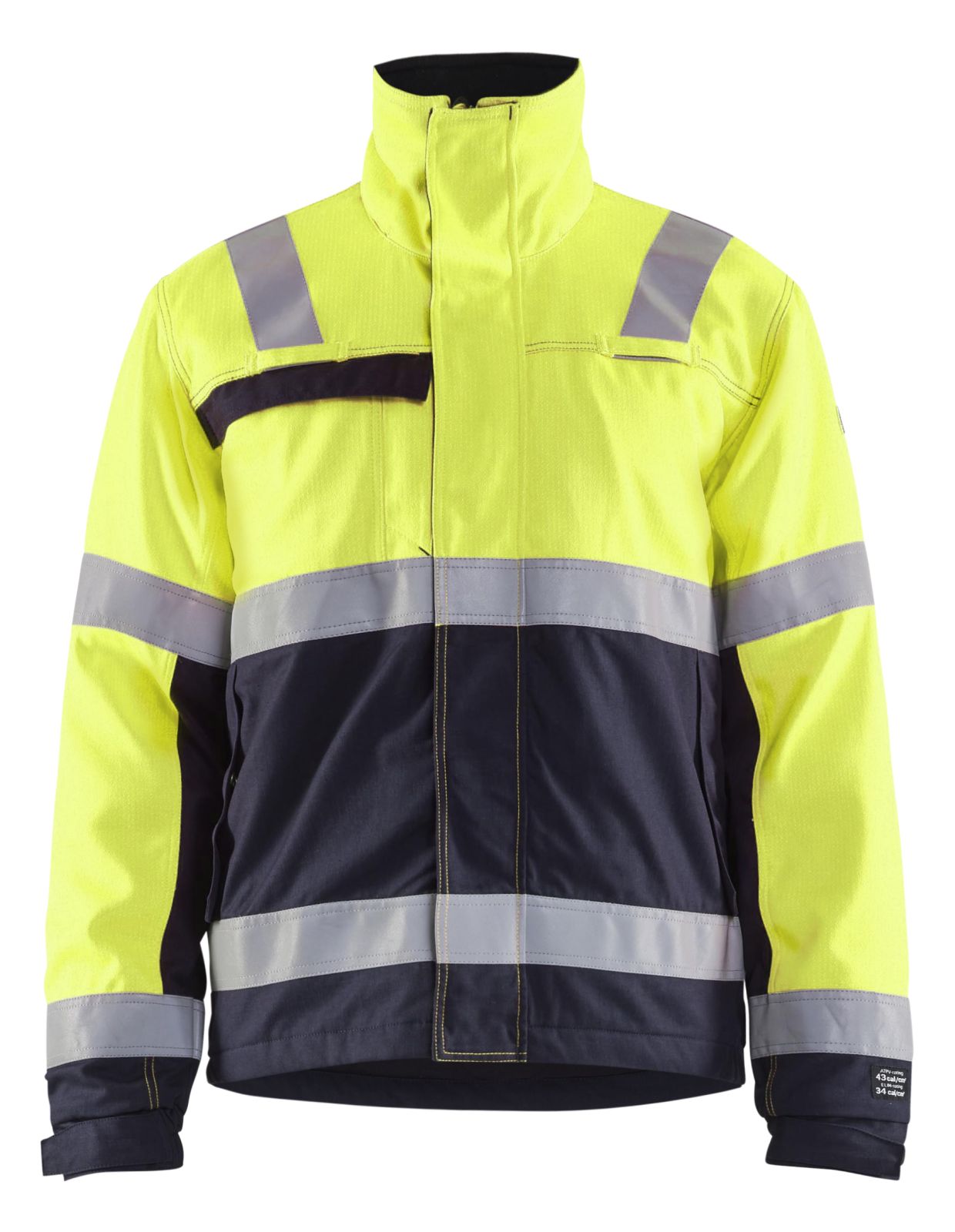 Blaklader Jassen 40691514 Multinorm geel-marineblauw(3389)