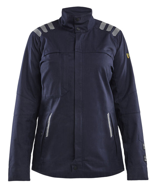 Blaklader Vlamvertragend Multinorm Dames Jack 40701512 dames inherent vlamwerend antistatisch reflectie marineblauw(8900)