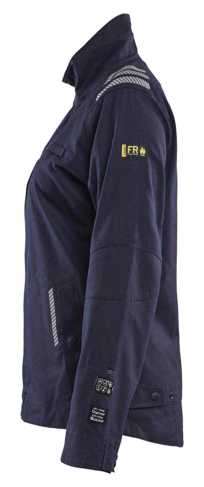 Blaklader Vlamvertragend Multinorm Dames Jack 40701512 dames inherent vlamwerend antistatisch reflectie marineblauw(8900)