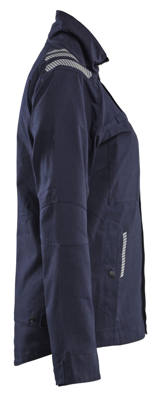 Blaklader Vlamvertragend Multinorm Dames Jack 40701512 dames inherent vlamwerend antistatisch reflectie marineblauw(8900)