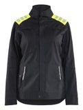 Blaklader Vlamvertragend Multinorm Jack 40701512 Multinorm damesjack inherent vlamwerend antistatisch dames zwart-fluo geel(9933)