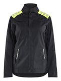 Blaklader Vlamvertragend Multinorm Jack 40701512 Multinorm damesjack inherent vlamwerend antistatisch dames zwart-fluo geel(9933)