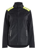 Blaklader Vlamvertragend Multinorm Jack 40701512 Multinorm damesjack inherent vlamwerend antistatisch dames zwart-fluo geel(9933)