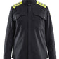 Blaklader Vlamvertragend Multinorm Dames Overhemd 40721512 dames inherent vlamwerend antistatisch reflectie HiVis zwart-fluo geel(9933)