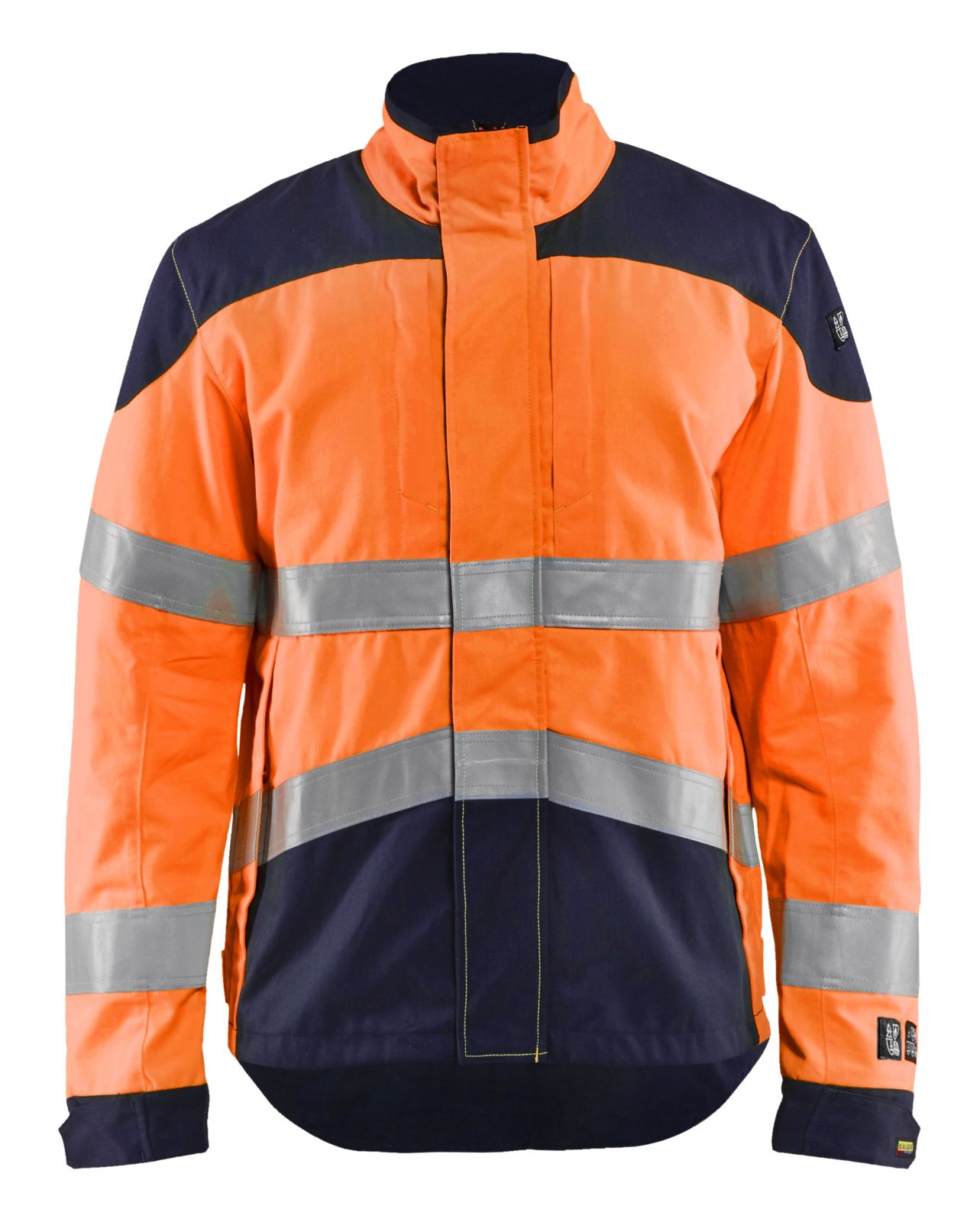 Blaklader Jassen 40891513 Multinorm fluo oranje-marineblauw(5389)