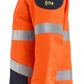 Blaklader Vlamvertragend Multinorm Jack 40891524 inherent vlamwerend HiVis fluo oranje-marineblauw(5389)