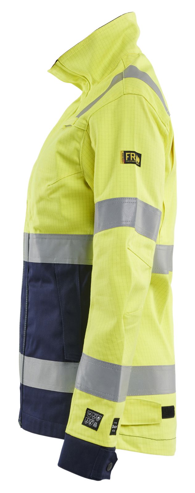 Blaklader jassen 40911514 fluo geel-marineblauw(3389)