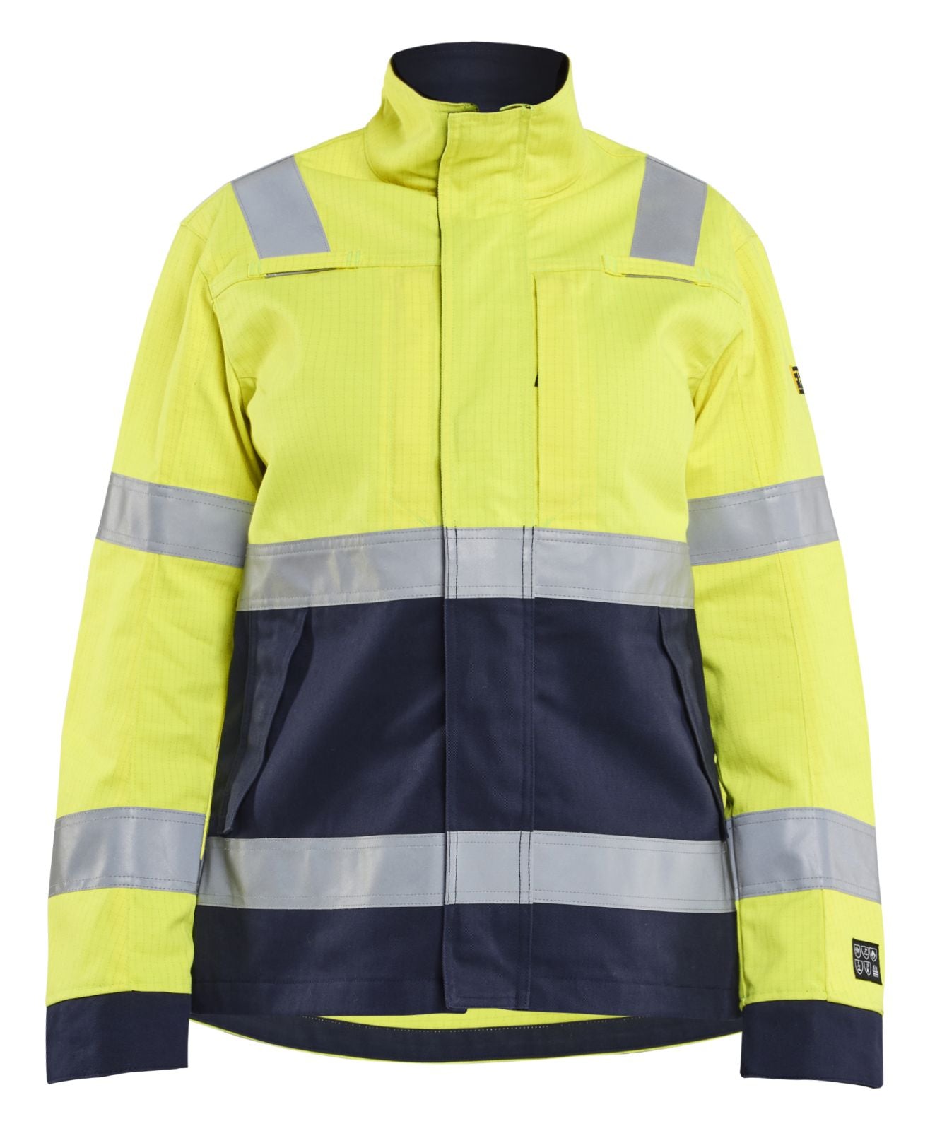 Blaklader jassen 40911514 fluo geel-marineblauw(3389)