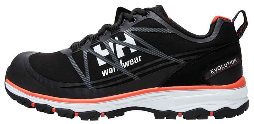 Helly Hansen Chelsea Evolution Schoenen 78224 ESD antistatisch Metaalvrij laag S3 zwart-oranje(992)