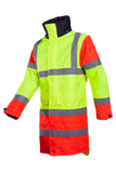 Sioen Jassen Thoras  fluo geel-rood-zwart