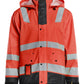 Blaklader Jassen 43022003 HiVis fluo rood-zwart(5599)