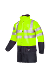 Sioen Jassen Carmaux  fluo geel-marineblauw