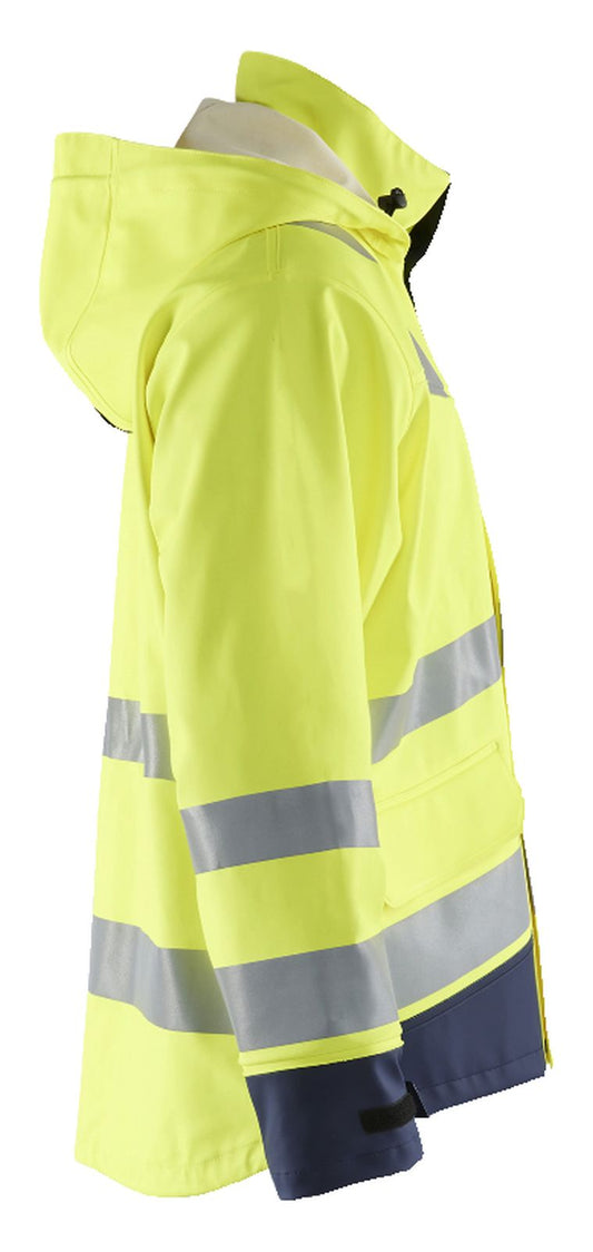Blaklader jassen 43132022 fluo geel-marineblauw(3389)