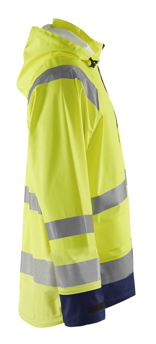 Blaklader Jassen 43232000 HiVis fluo geel-marineblauw(3389)
