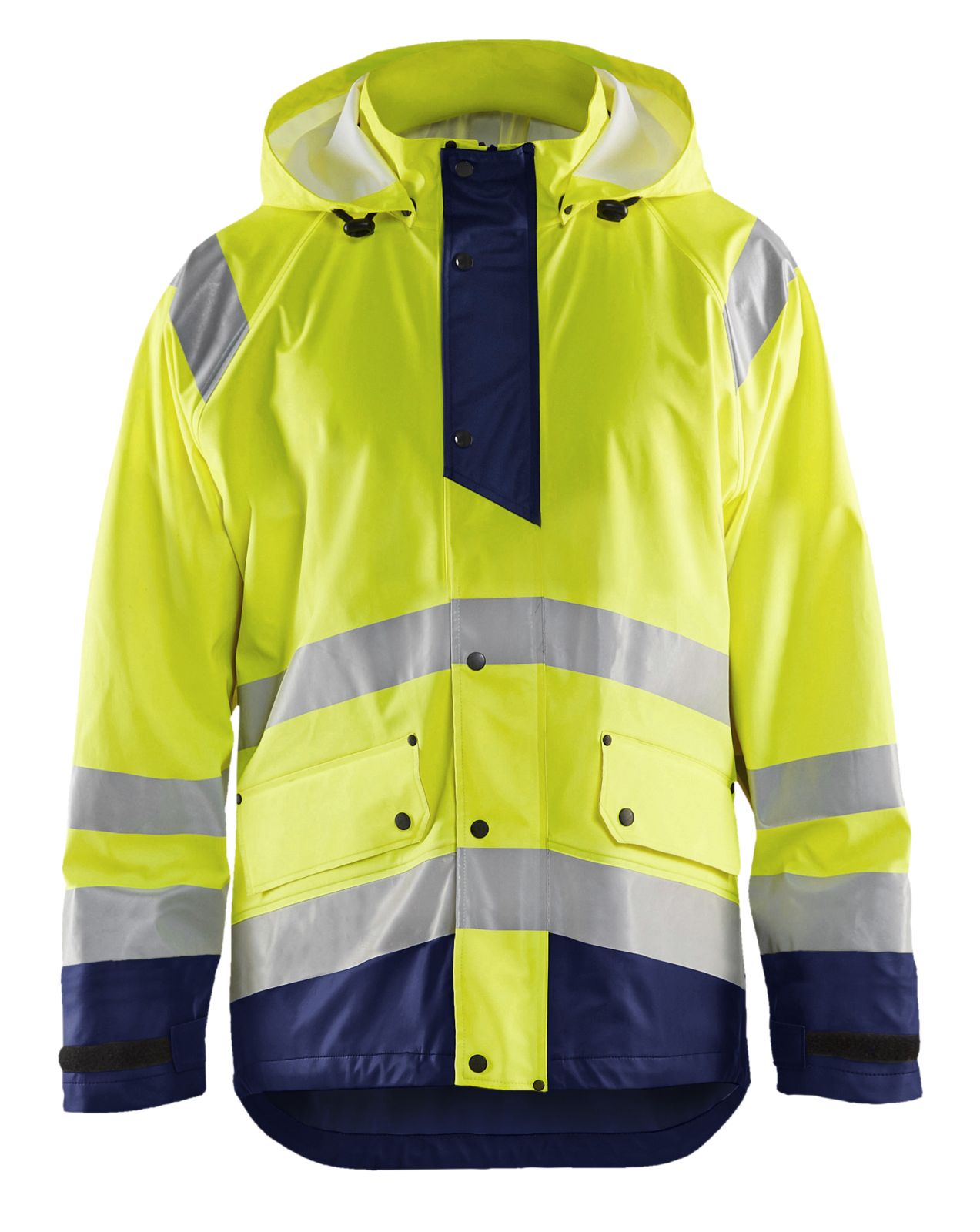 Blaklader Jassen 43232000 HiVis fluo geel-marineblauw(3389)