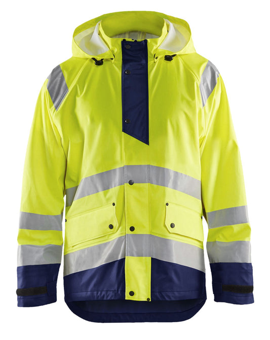 Blaklader Jassen 43232000 HiVis fluo geel-marineblauw(3389)