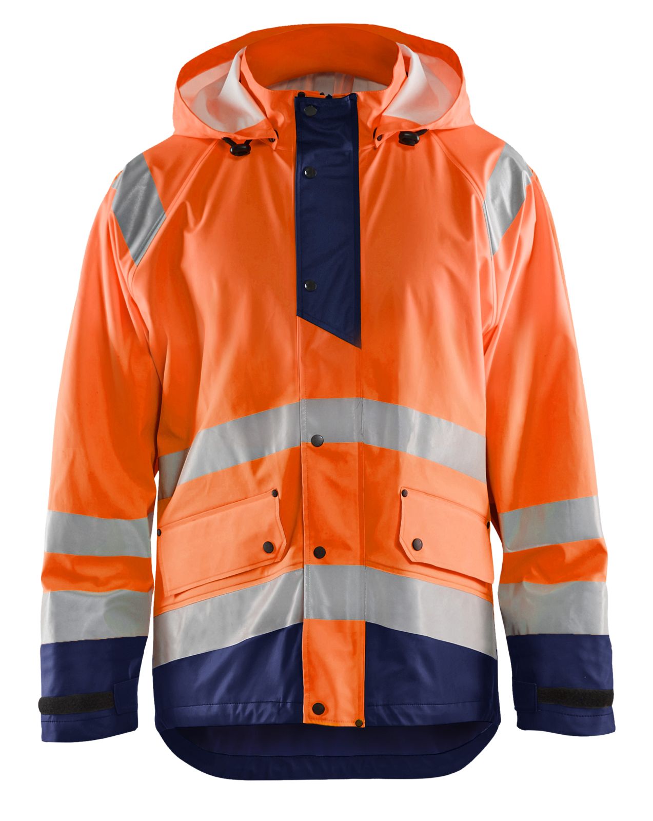 Blaklader Jassen 43232000 HiVis fluo oranje-marineblauw(5389)
