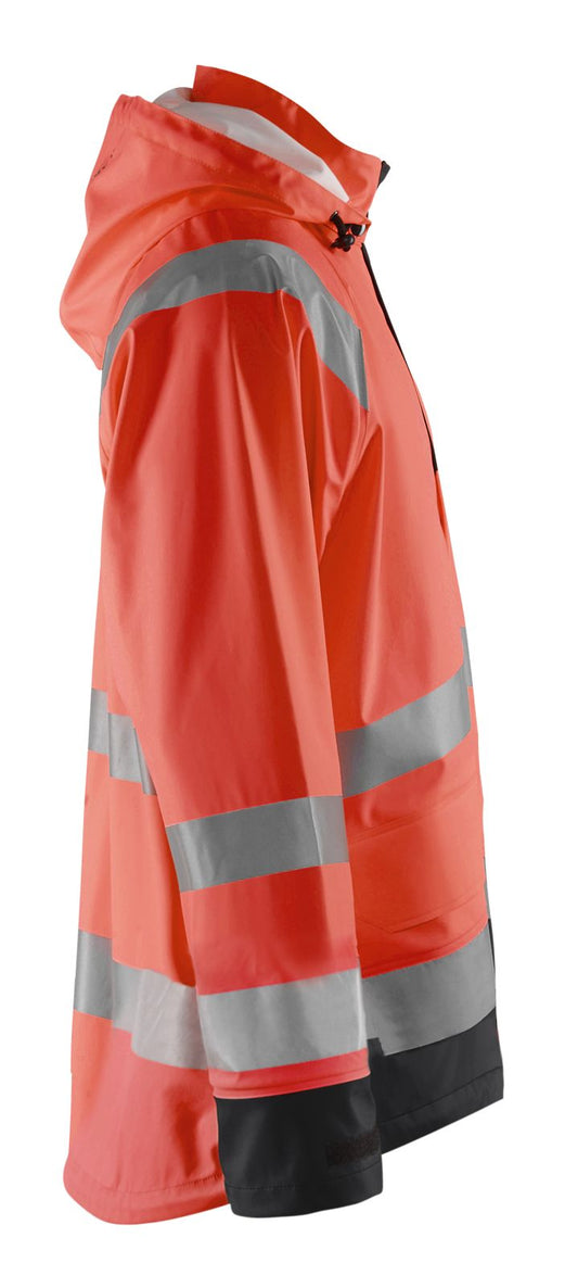Blaklader Jassen 43232000 HiVis fluo rood-zwart(5599)