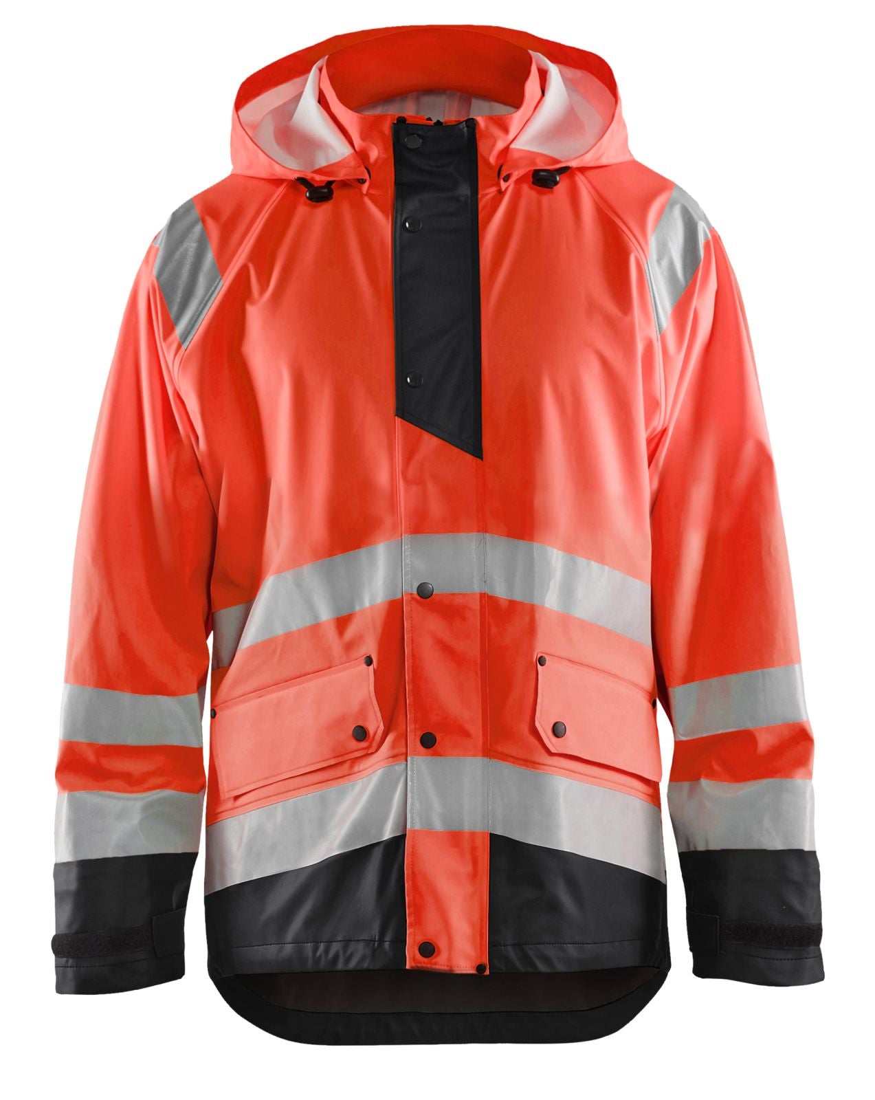 Blaklader Jassen 43232000 HiVis fluo rood-zwart(5599)