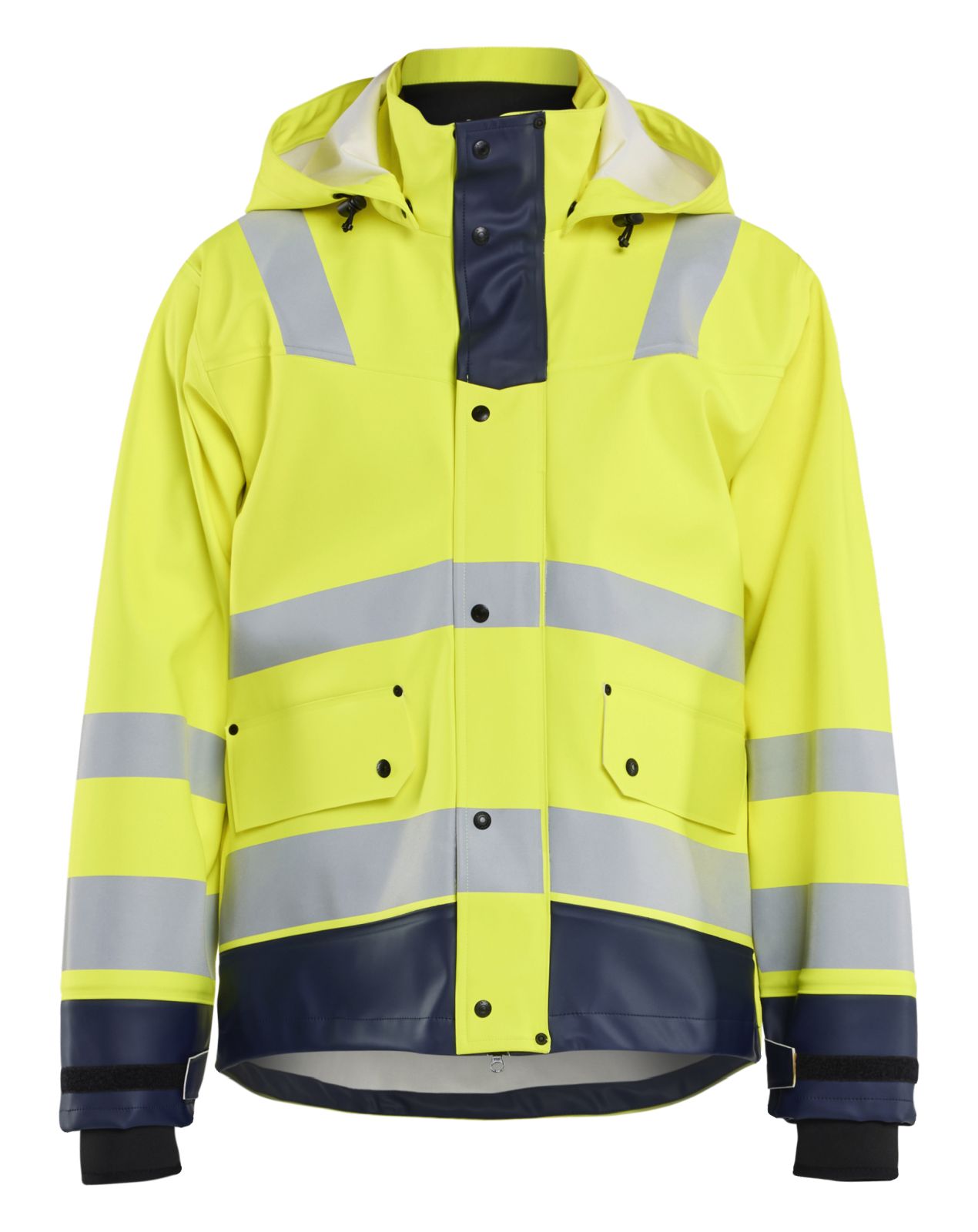 Blaklader Jassen 43272005 HiVis fluo geel-marineblauw(3389)