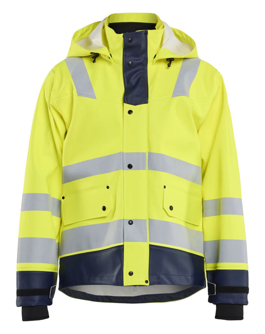 Blaklader Jassen 43272005 HiVis fluo geel-marineblauw(3389)