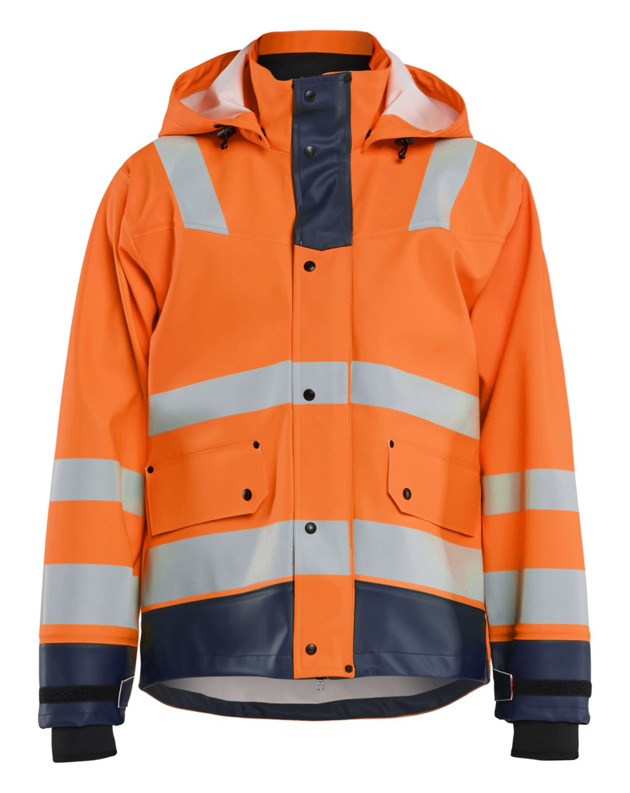 Blaklader Jassen 43272005 HiVis fluo oranje-marineblauw(5389)