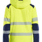Blaklader High Vis Winterjas 44002513 lichtgewicht softshell HiVis fluo geel-marineblauw(3389)