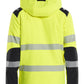 Blaklader High vis Softshell Winterjas 44002513 lichtgewicht softshell HiVis fluo geel-zwart(3399)